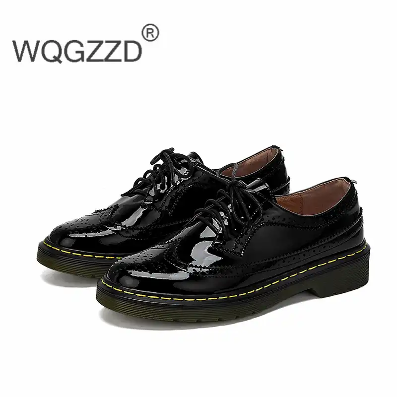 sapato estilo oxford feminino