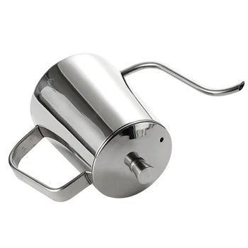 

Hand Grip Kitchen Stainless Steel Tea With Lid Non Stick Pour Anti Corrosion Dripper Coffee Pot Tools Portable Filter Home