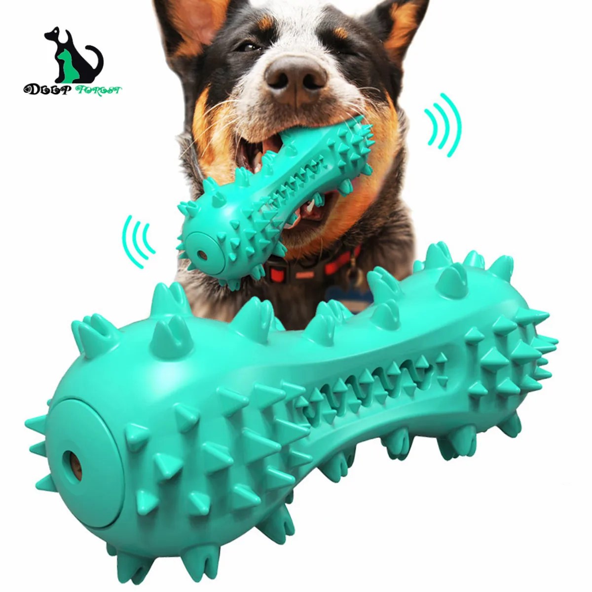 Dropship Food Dispensing Dog Treat Ball IQ Interactive Puzzle Toys For  Medium Large Dogs Chasing Chewing Playing to Sell Online at a Lower Price