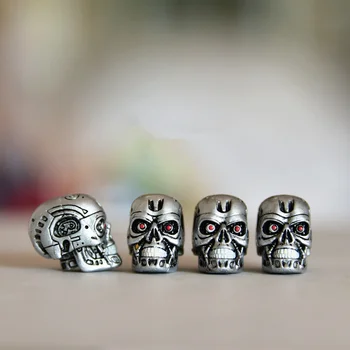 

60piece/lot 2cm Terminator robot head very small Action figure toys Collectible Model microlandschaft figures