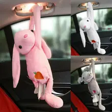 1 шт. Кролик милые животные Коробка для салфеток, чехол для туалетной бумаги, держатель для салфеток, Декор для дома, комнаты, автомобиля