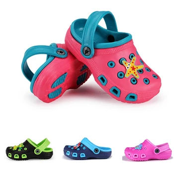 

Fashion Kids Girls sandal garden shoes children cartoon sandal baby spring summer beach slippers toddler boy slippets hole shoe