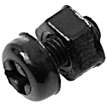 

180 Pcs M3 Nylon Hex Spacers Screw Nut Stand-off Assortment Kit Black