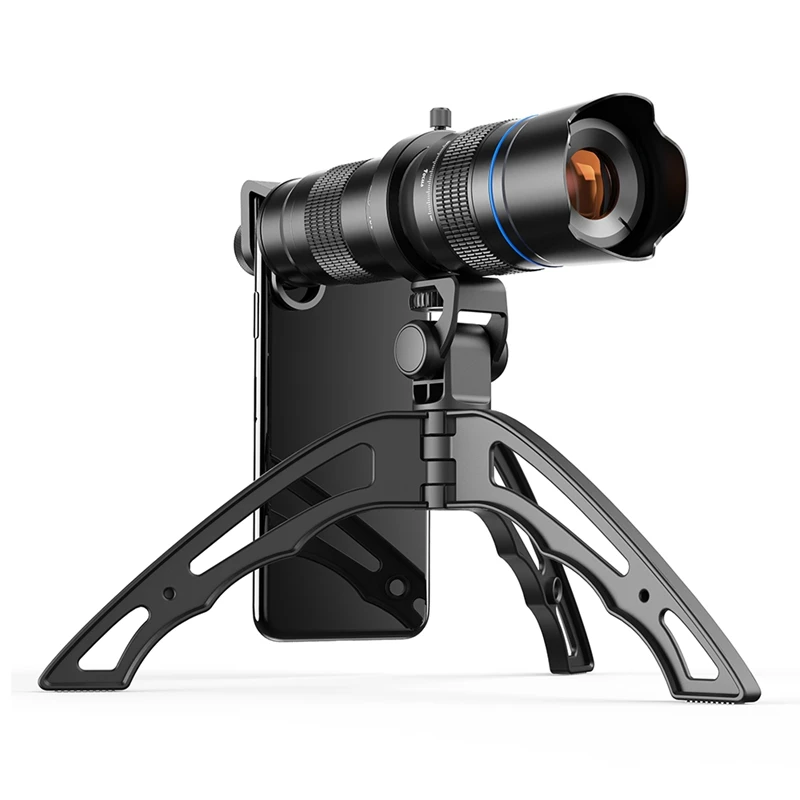 APEXEL HD 20-40X зум-объектив с штативом Мобильный телефон Телескоп для Samsung iPhone
