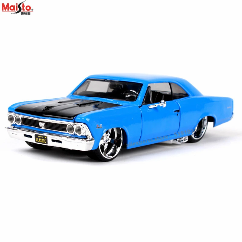 Maisto 1:24 1966 Шевроле СС конвертируемая модель автомобиля имитация украшения