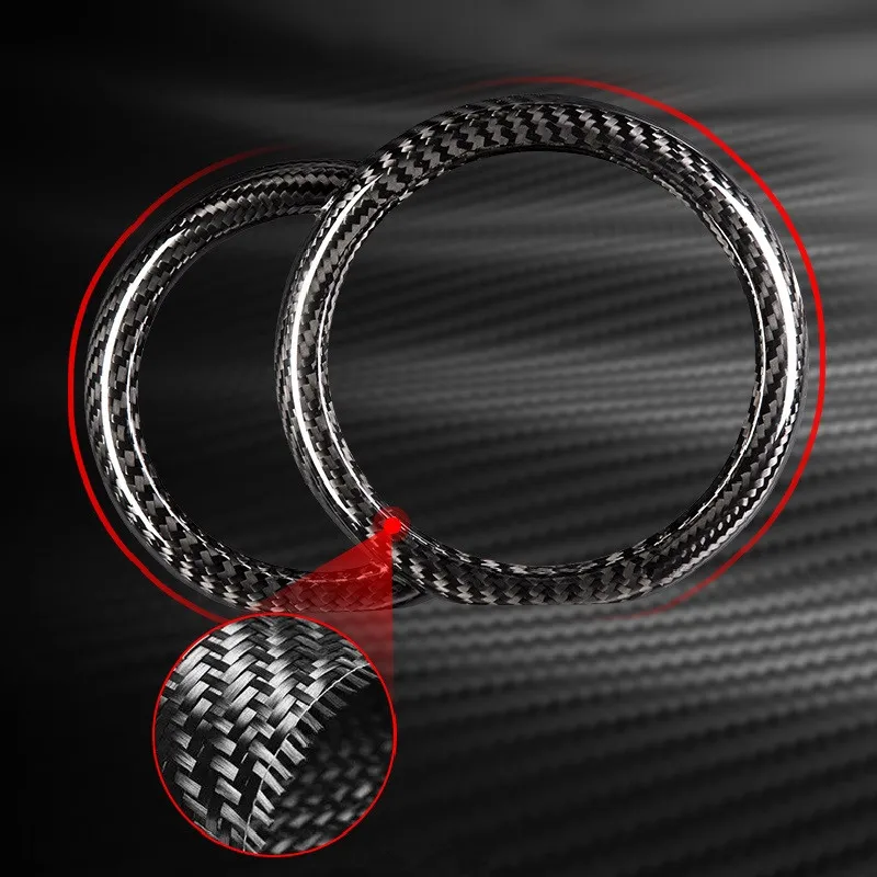 Настоящий автомобильный измеритель из углеродного волокна крышка для приборной