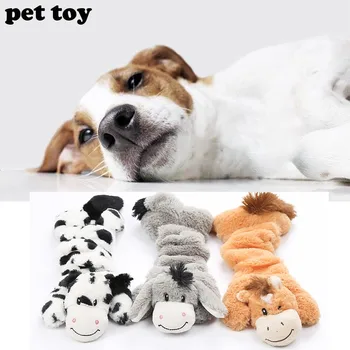 

Dog Pet Toys, Plush Donkeys, Cows, Orangutans, Toys, Gnawing And Sounding Toys Squeaky Fun Dogs Animal Shape Toys Gift