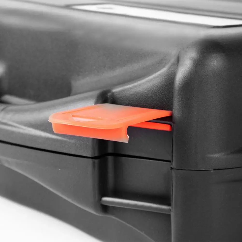 대용량 빈 도구 상자, 더블 버클 두꺼운 도구 상자, 밀폐 방수 안전 장비, 악기 케이스