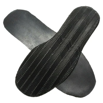 

1 Pair DIY Replacement Soft Repair Flat Anti Slip Rubber Stick On Kit Protector Outsole Thicken Shoe Soles Heel Elastic