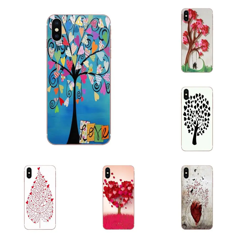 

For Galaxy Alpha Note 10 Pro A10 A20 A20E A30 A40 A50 A60 A70 A80 A90 M10 M20 M30 M40 Soft TPU Cute Skin Besties Love Heart Tree