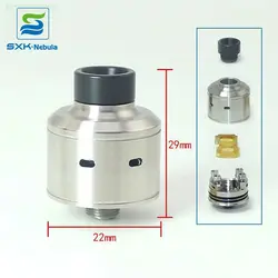 SXK Citadel 22 мм испаритель RDA электронная сигарета Reubuildable капельница распылитель для сетчатый короб механический ультрасовременный