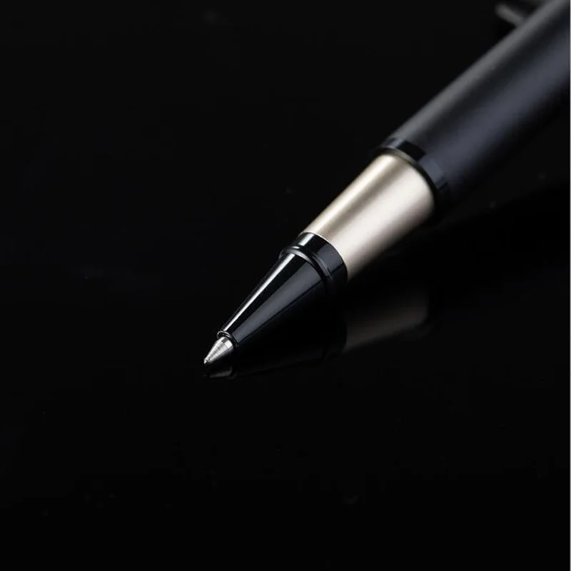 Brand New 07 Metal Ball Point Pen Matte Black Signature Ink Pens Business Office School Supplies Writing