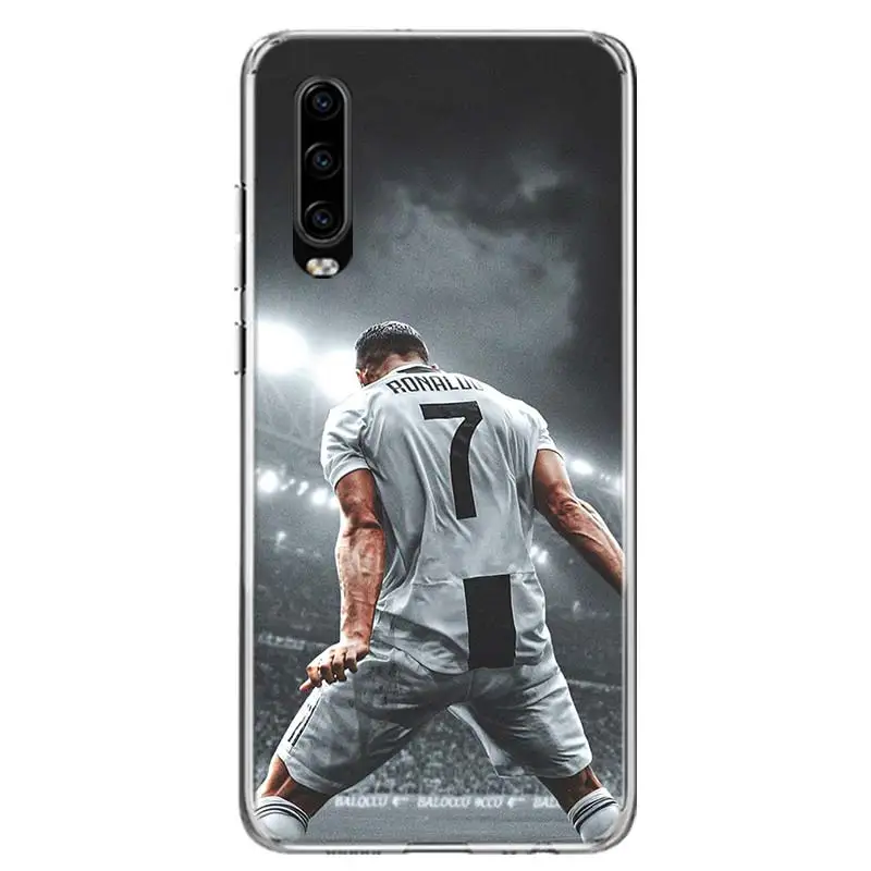 CR7 Cristiano Ronaldo чехол для телефона для huawei P30 P20 mate 30 20 10 Pro P10 Lite P Smart Z+ Coque Shell Capa