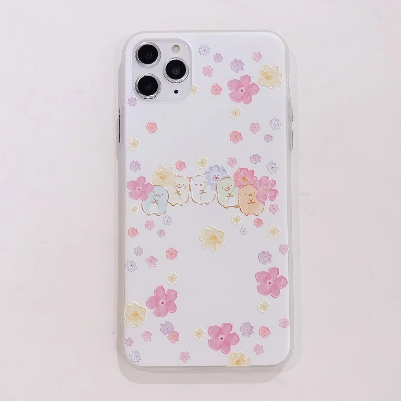 Изысканный Hyun-a Kim цветок мобильный телефон оболочка для iPhone 6 7 11 Iphone pulsXsMax сделать мобильный телефон поэтичным и живописным