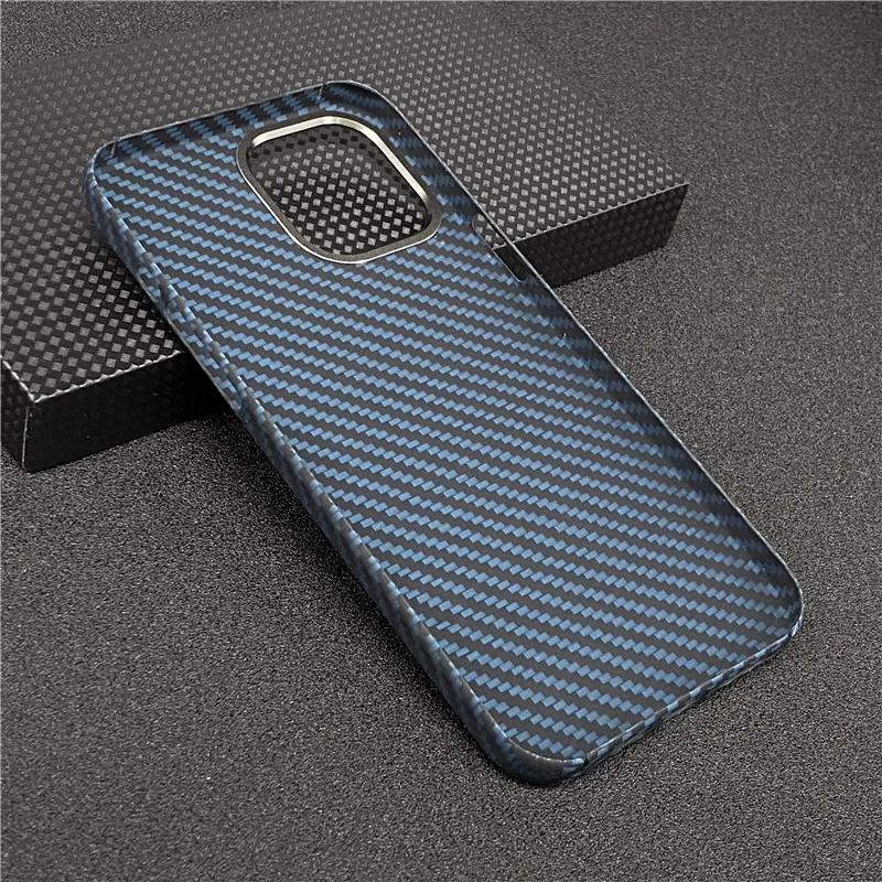 Pure Carbon Fiber Phone Case For iPhone 13 12 Pro Max Ultra-thin Aramid Fiber Phone Cover For iPhone 12 Mini iphone 13 pro wallet case