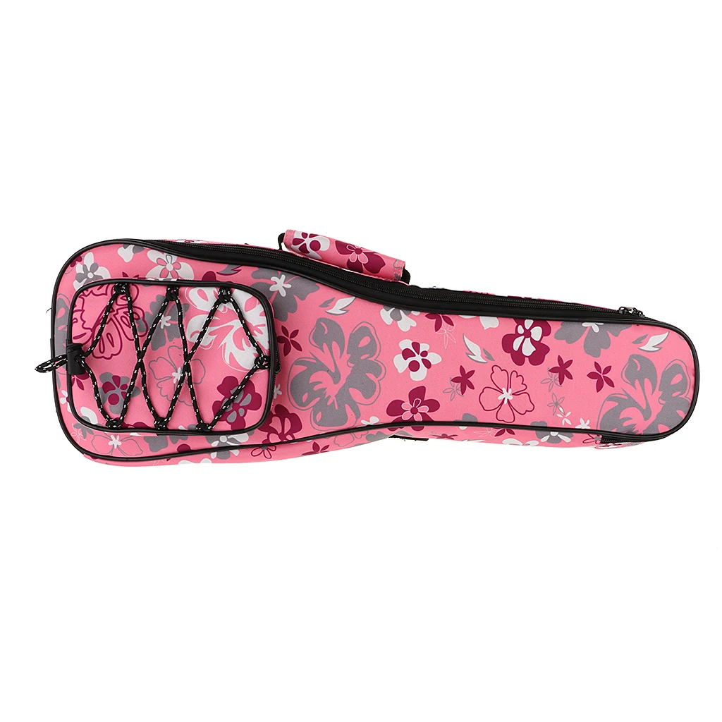 Гавайские гитары укулеле чехол для переноски Gig Bag с двойным ремешком музыкальный сменный прибор части для Гавайских гитары