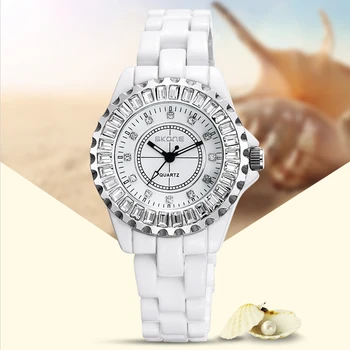 

SKONE Brand Watch Women Luxury Fashion Casual Quartz Ceramic Watch Lady Relojes Mujer Women Wristwatches Dress Relogio Feminino