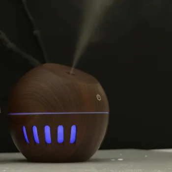 

Mini USB Aroma Essential Oil Diffuser Ultrasonic Mist Humidifier Air Purifier Colorful LED Night light for Office Home 130ml