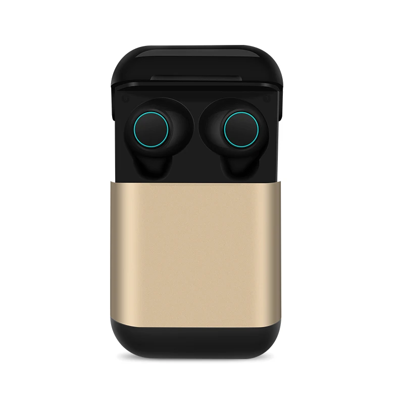 Gold S7 Mini Bluetooth 5,0 наушники TWS Наушники Беспроводные стереонаушники с микрофоном Bluetooth наушники с микрофоном зарядная коробка PK S5 S2 - Цвет: Gold