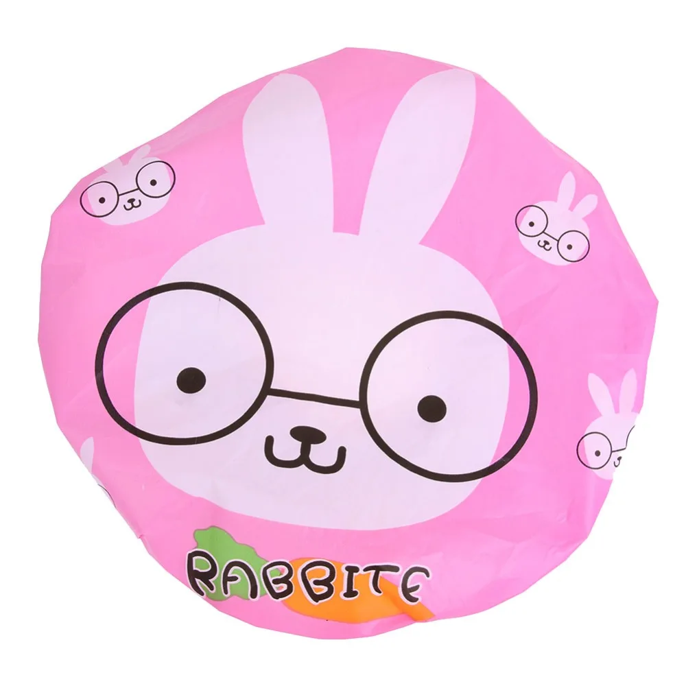 4pcs-lot-Lovely-Cartoon-Women-Shower-Caps-Colorful-Bath-Shower-Hair-Cover-Adults-Waterproof-Bathing-Cap(5)
