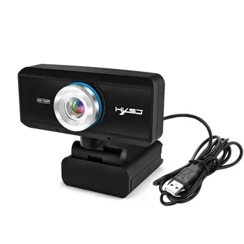 

Webcam USB 2.0 3.0 720P Web Cam 360 Degree Rotating PC Camera Video Call Recording with Noise Reduction Microphone