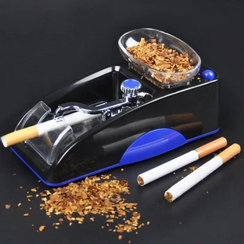 

Electric Cigarette Machine EU US Plug Tobacco Electronic Injector Maker Roller DIY Smoking Tool
