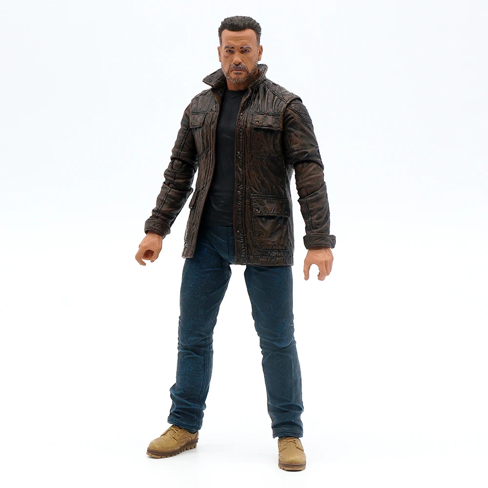 NECA Терминатор Темный Fate T-800 Сары Коннор ПВХ фигурка Модель Коллекция игрушек кукла подарок с оригинальной коробкой
