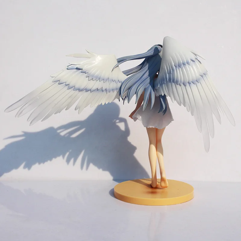 22 см аниме Ангел биты Tachibana Kanade экшн фигурка крылья школьная форма Улыбка ver.