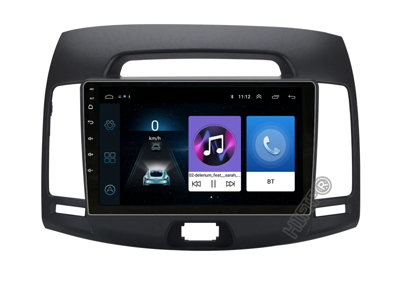 Автомобильный мультимедийный плеер Android 8,1 2 Din gps Авторадио для hyundai Elantra 2007 2008 2009 2010 2011 поддержка SWC wifi USB