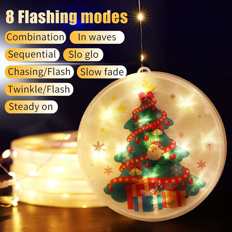 2020 Christmas Decoration LED Christmas String Lights are Suitable for Festivals Parties Indoor and Outdoor Christmas Decoration