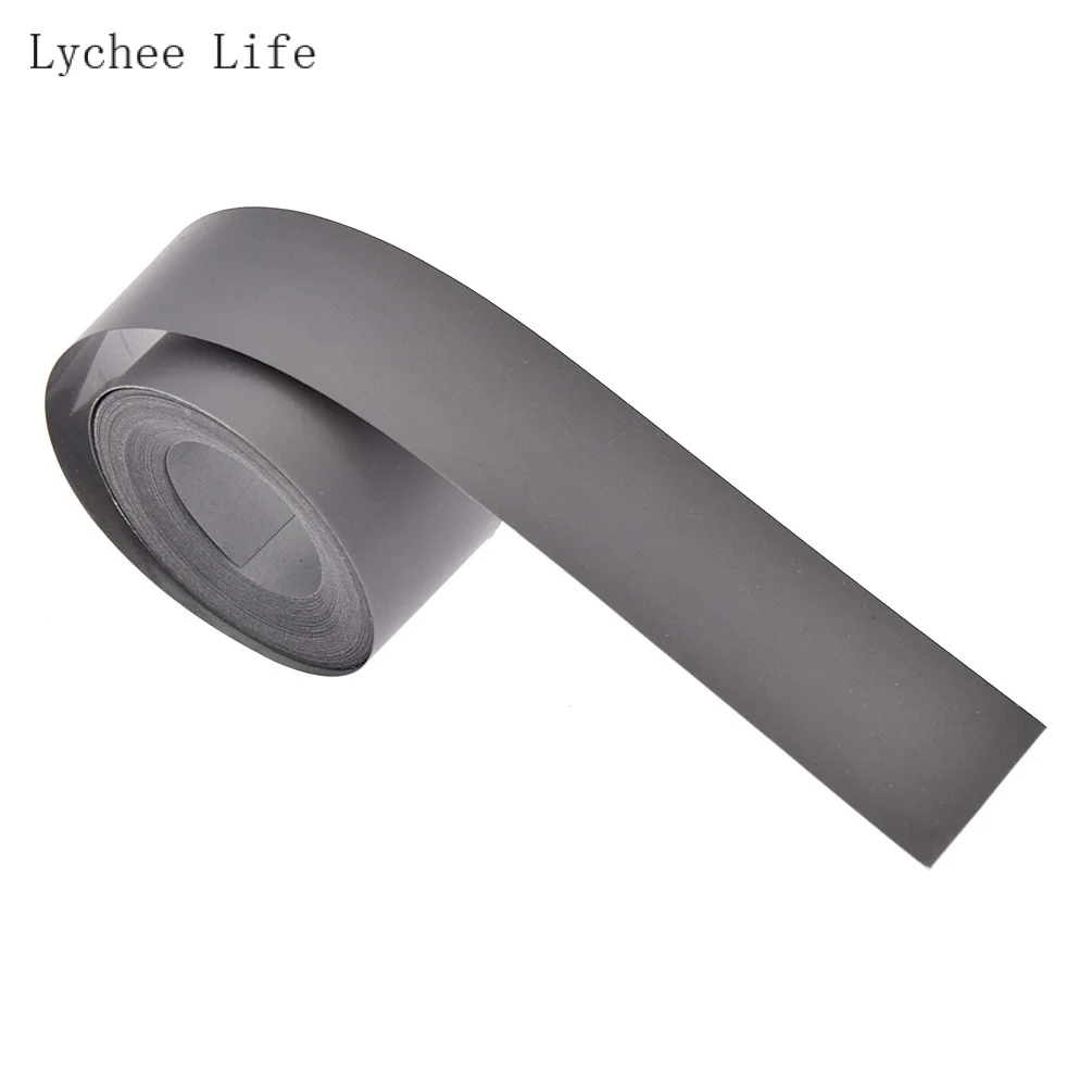 500x2cm Lychee жизни 1,5/2/2,5 см светоотражающая лента Стикеры для одежды ярлыки, сумок, обуви, Diy ручной работы ремесла - Цвет: 500x2cm