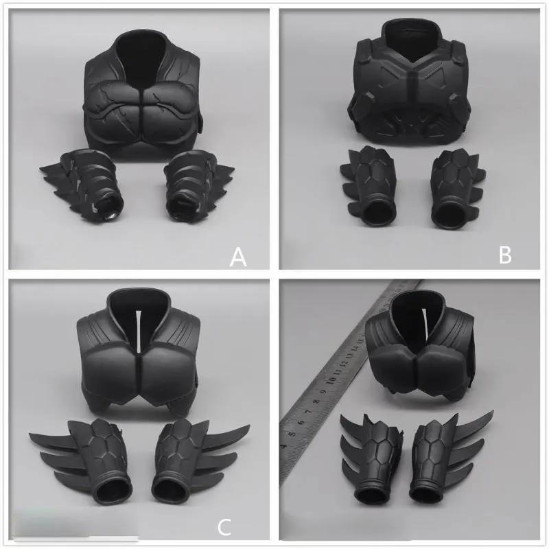 1/6 масштабная мягкая Броня нагрудник Mecha Bracers модель DIY модификация наборы 12 дюймов Мужская фигурка солдат аксессуары