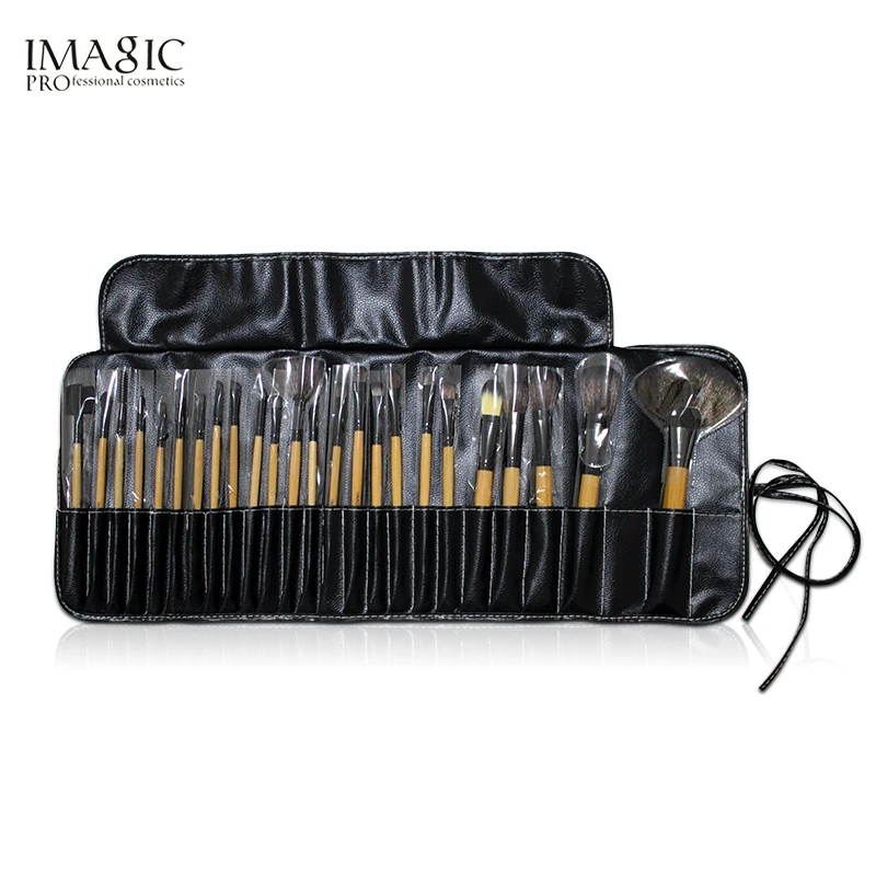 

IMAGIC beginner makeup brush 24Pcs/set animal hair makeup tools full set of eye shadow brush eyebrows blush loose powder
