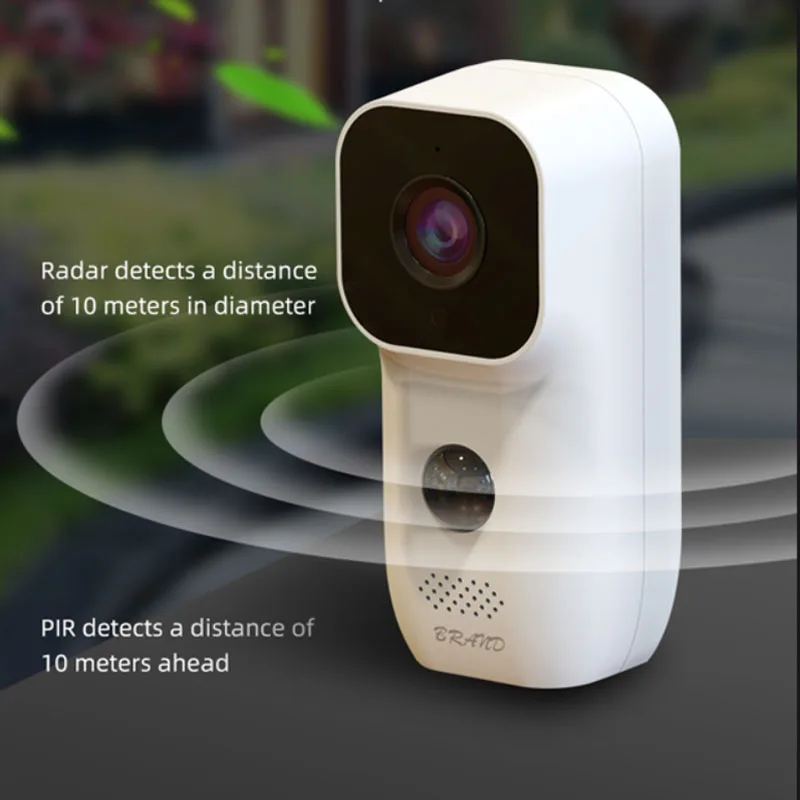 

Patio Wireless CCTV WIFI Camera Waterproof Wireless Low Power Consumption Smart Home Security PIR Sense Detection Remote Monitor