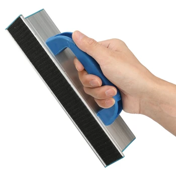 

245mm Sandpaper Holder with Hand Grip Handheld Sand Paper Frame Grinding Tools Metal Working Handheld Tool For Woodworking