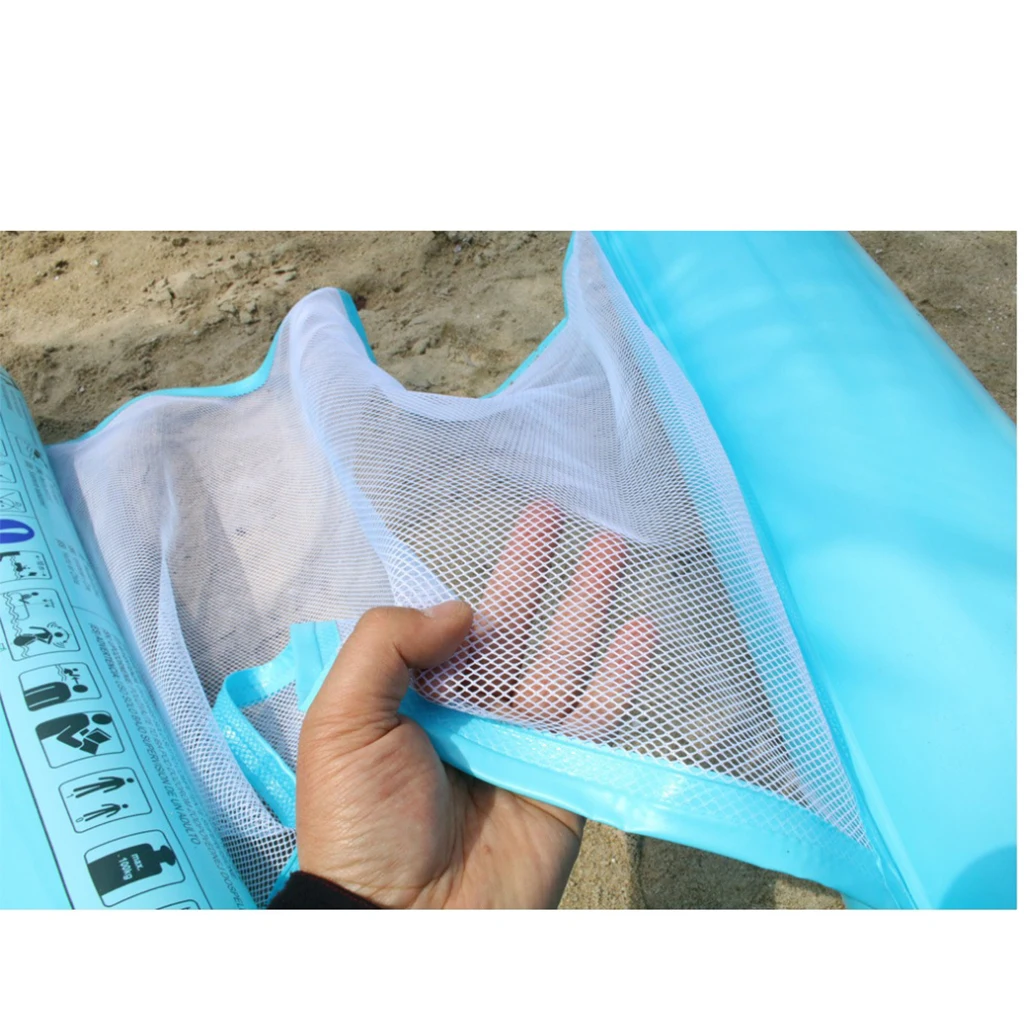 Inflatable Floating Pool Swimming Hammock Water Bed Pillow Beach Air Mattress Float Lazy Water Lounge Chair Party Toys