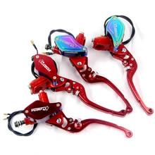 7/" 22 мм мотоциклетный главный цилиндр тормозной муфты гидравлический насос резервуар рычаг для Honda Suzuki Kawasaki Yamaha