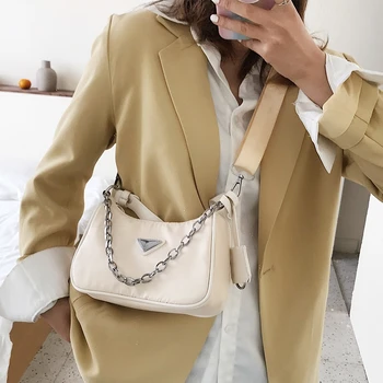 

2020 Simple One-Shoulder Small Bag For Women Popular New Trend Fashion Cross-Body Bag lnstagram All-In-One Women Underarm Bag