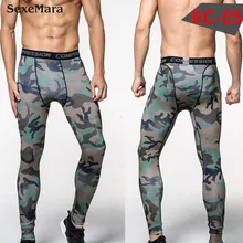 SexeMara, мужские компрессионные колготки для бега, штаны, новинка, колготки для кроссфита, Мужские штаны для бодибилдинга, брюки, камуфляжные джоггеры