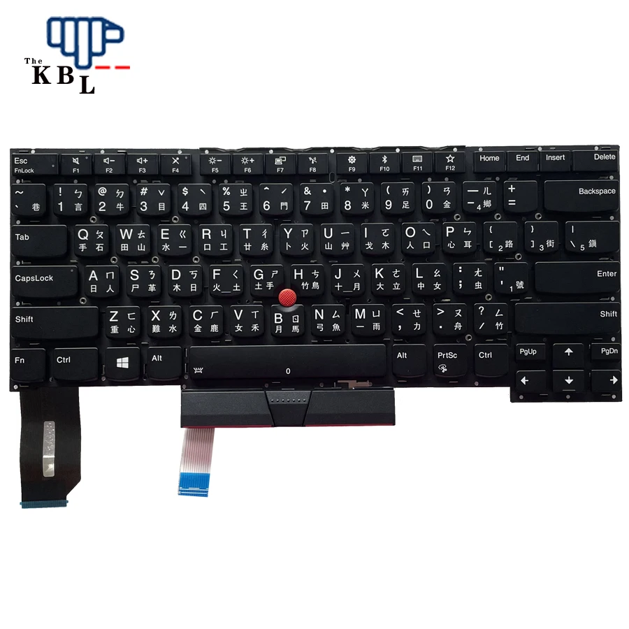 Новинка для Lenovo Thinkpad E480 E490 R480 R490 L490 TW язык (без рамки) (черная левая и правая