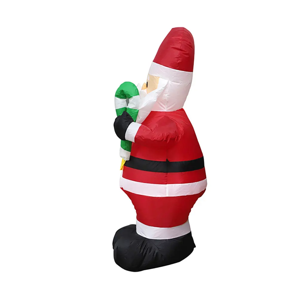 Inflatable Statue Christmas Giant Airblown Santa Claus Inflatables Santa Claus 120cm Drop Ornaments Supper Market New Year
