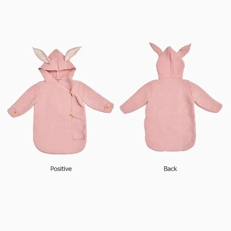Cartoon Winter Baby Infant Rabbit Ear Sleeping Bag Stroller Blanket for Newborn Compliance with Ergonomic Design Comfort