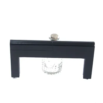 

25X12 cm 2 Set solid wood material handmade women party purse frame wood wallet frame bag handles obag hanger China Factory Sell