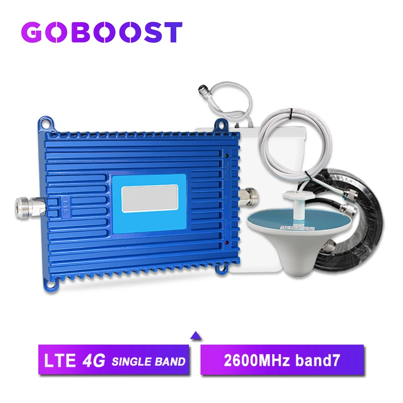 70dB 4g signal booster kit LTE 2600mhz cellular cell phone