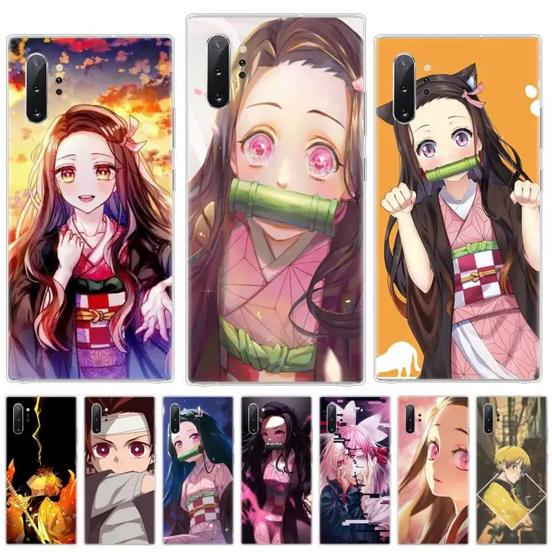 Kimetsu no Yaiba Demon Slayer Новый чехол для мобильного телефона Samsung galaxy J3 J5 J6 J7 2017 2016 2018 Prime Pro