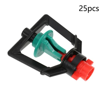 

25PCS Micro Sprinkler Hangable Suspension Nozzle For Garden Yard Irrigation Park For Fruit Trees Lawn Flowers Watering