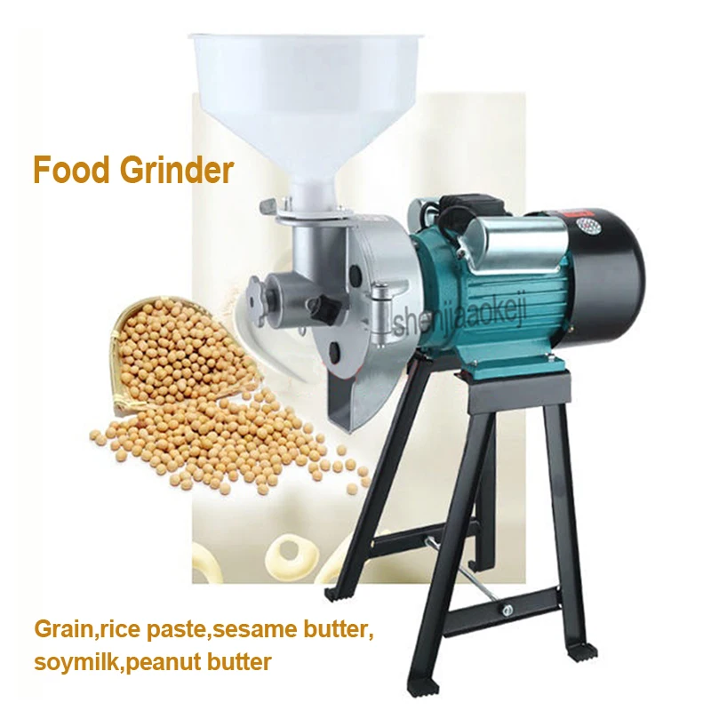 

Multi-function grinding machine Commercial Soymilk grinder Home rice paste machine tofu beater wet use Peanut butter machine 1PC