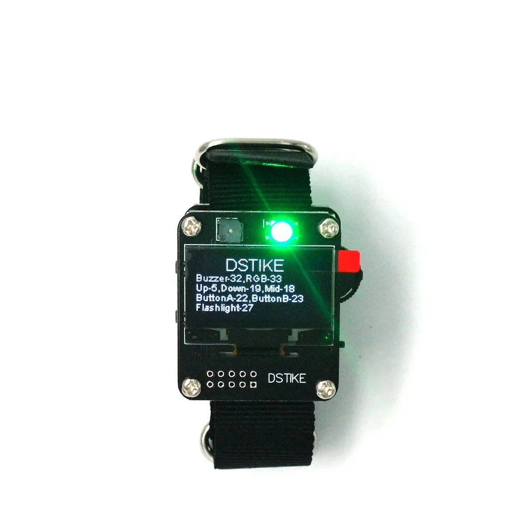 DSTIKE ESP32 часы Deauther браслет DevKit ESP макетная плата OLED/TFT цветная версия I2 006