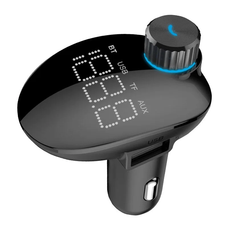 Bluetooth fm-передатчик музыкальный плеер TF/sd-карта USB флэш-накопитель с громкой связи Автомобильный USB быстрый адаптер для зарядки
