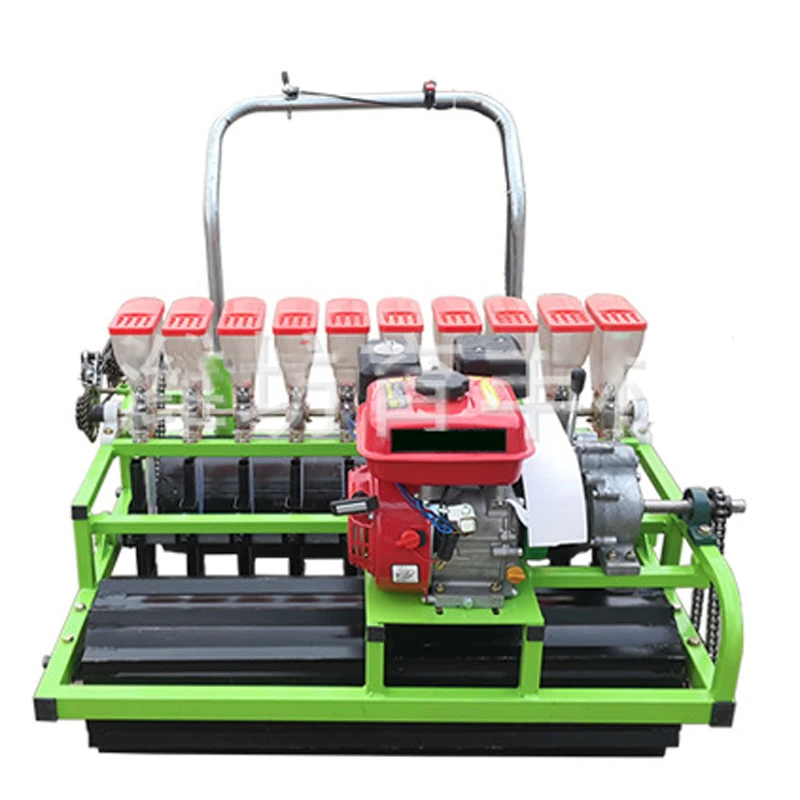 Precision Manual Garden Home Seed Row Seeder Hand Steel Vegetable Seeds New